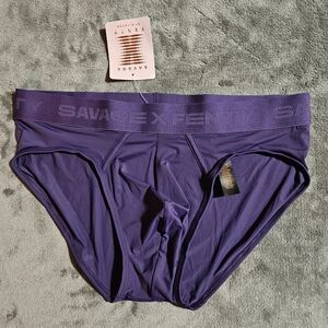 Savage X Fenty Men's Deep Purple Briefs